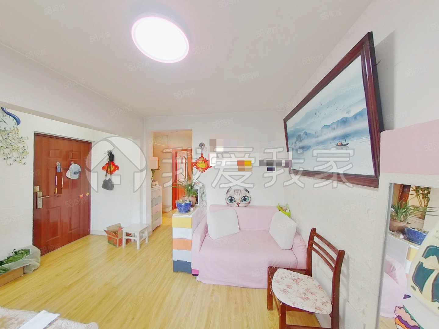 欣藝景園1室1廳1衛(wèi)70.54㎡南北230萬