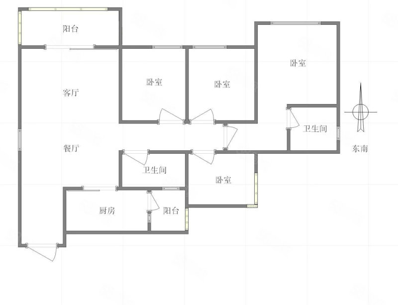 金融街金悦府3室2厅2卫114㎡南140万