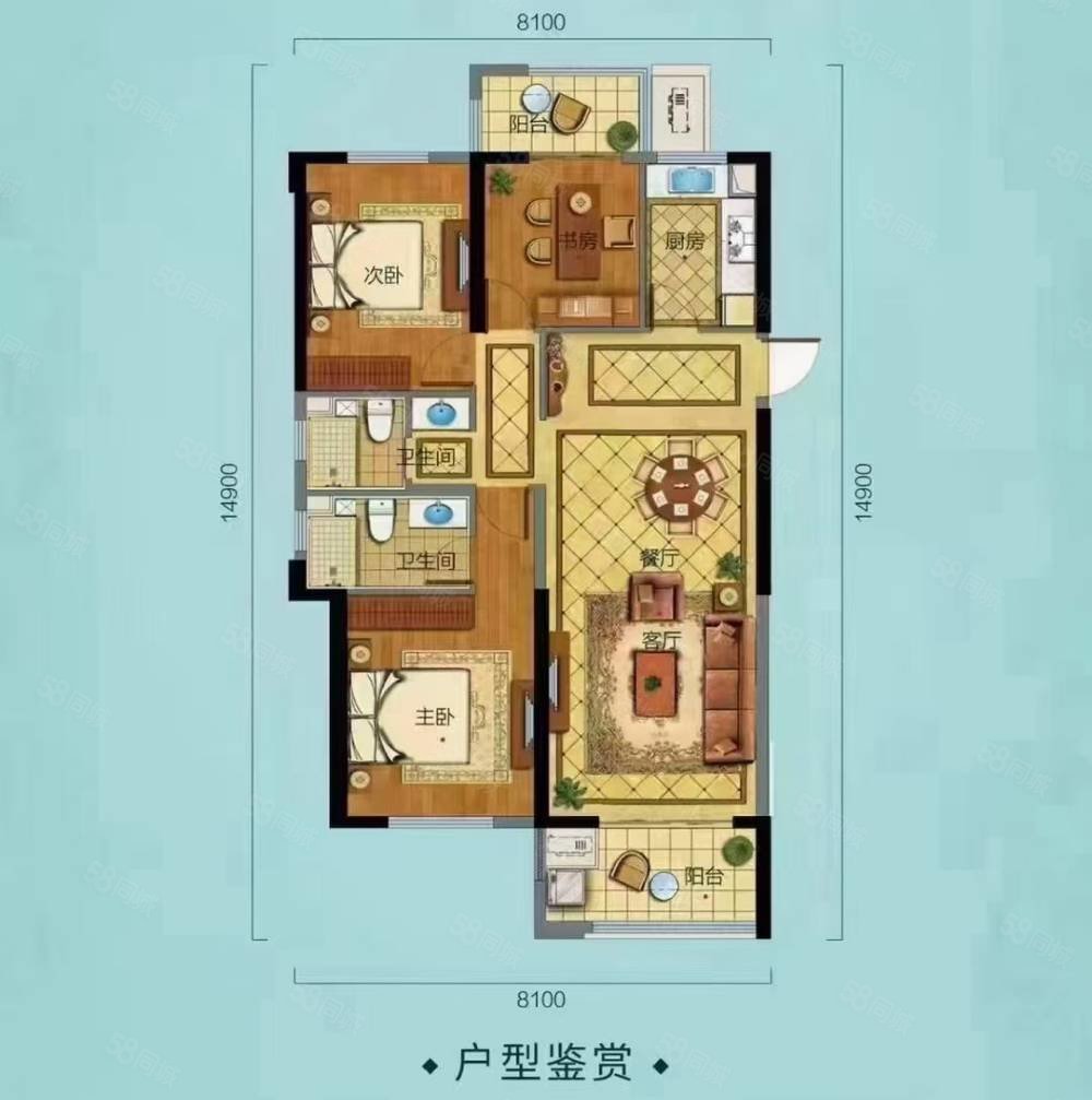 一线看湖看海 再送车位 新社区 北岸中心地段,世林外滩-宁德58同城