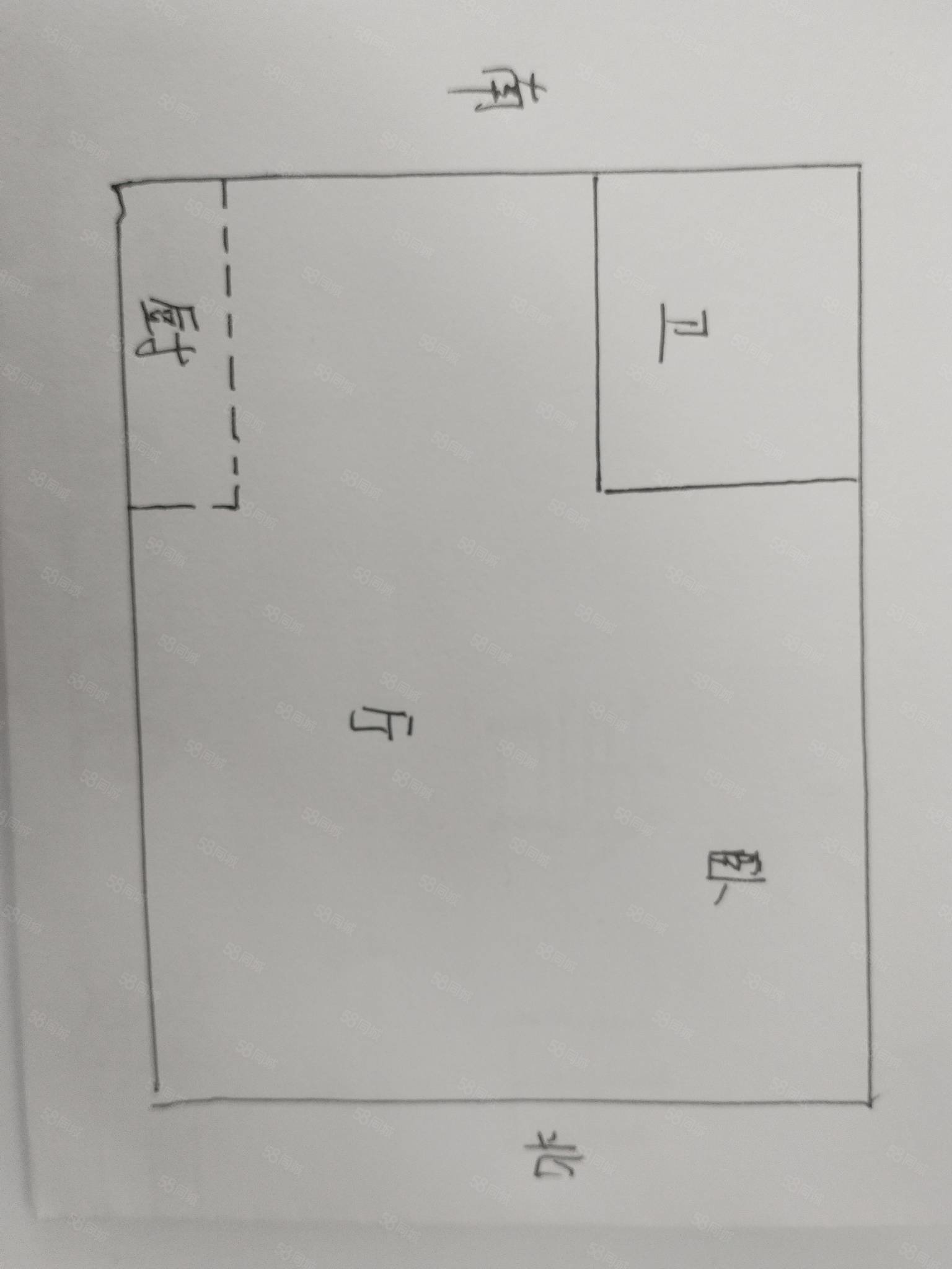 聚银嘉缘1室1厅1卫38.82㎡北12万