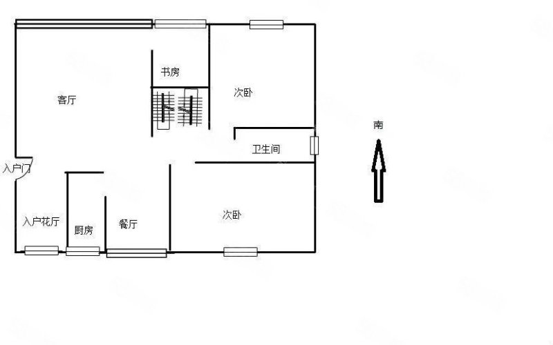 百大城市理想2区5室2厅2卫196㎡南北275万