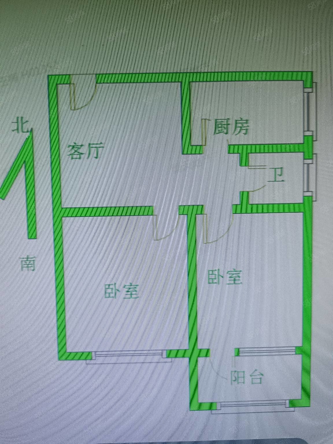 冶金东生活区2室1厅1卫60㎡南北39.8万