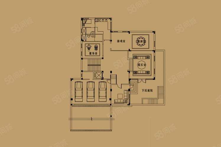 中海独墅岛(别墅)5室2厅5卫742㎡南北6700万