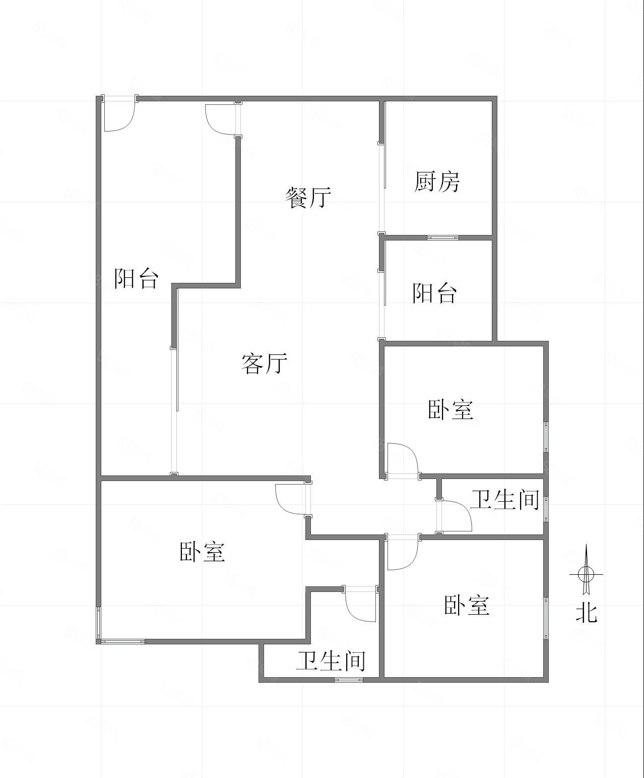 【10图】石马河 国奥村三房180万,国奥村(三期)-重庆58同城