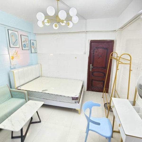 整租｜采光好空调洗衣机！ 靠路边不走小巷 江南万达平西近地铁可短租