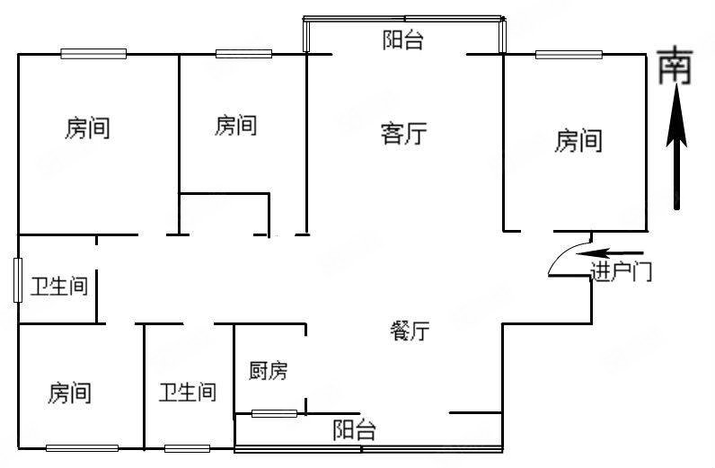 瘦西湖院子(别墅)5室2厅4卫355㎡南北968万