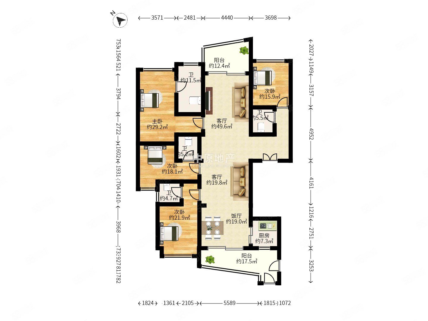 剑桥郡剑桥汇单线江景地铁站就在门口