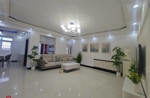 江南公寓 南北通透 中间好楼层 装修好 刚需大三居，两卫，