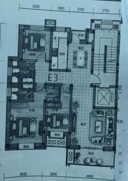 万象公馆3室2厅2卫131㎡南北128万