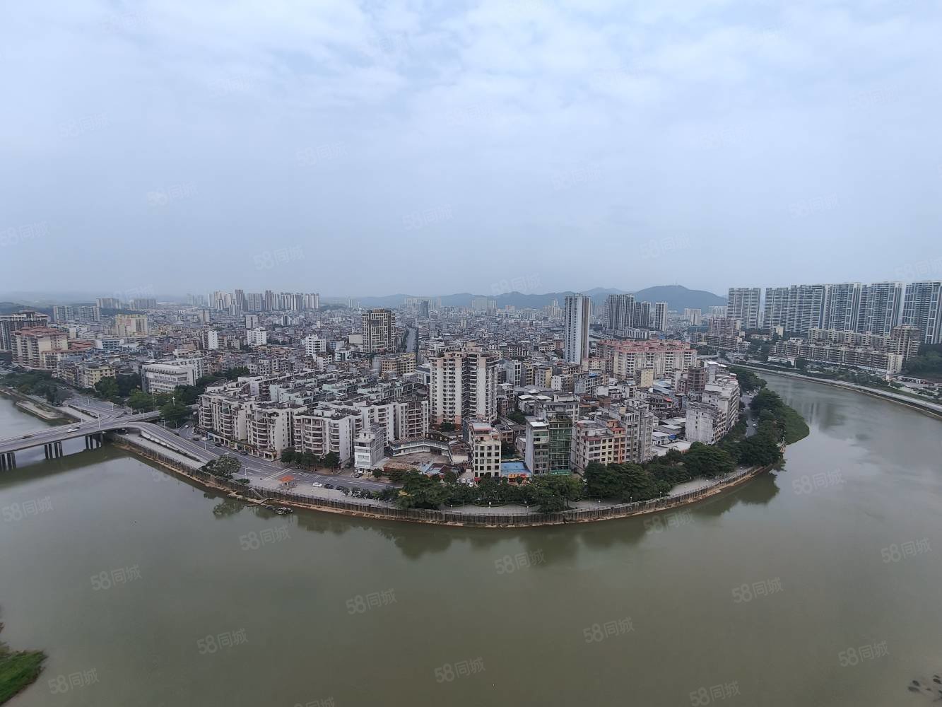 【10图】笋盘恒福时代城三期,一线绝美江景,三房两厅两卫,售61.