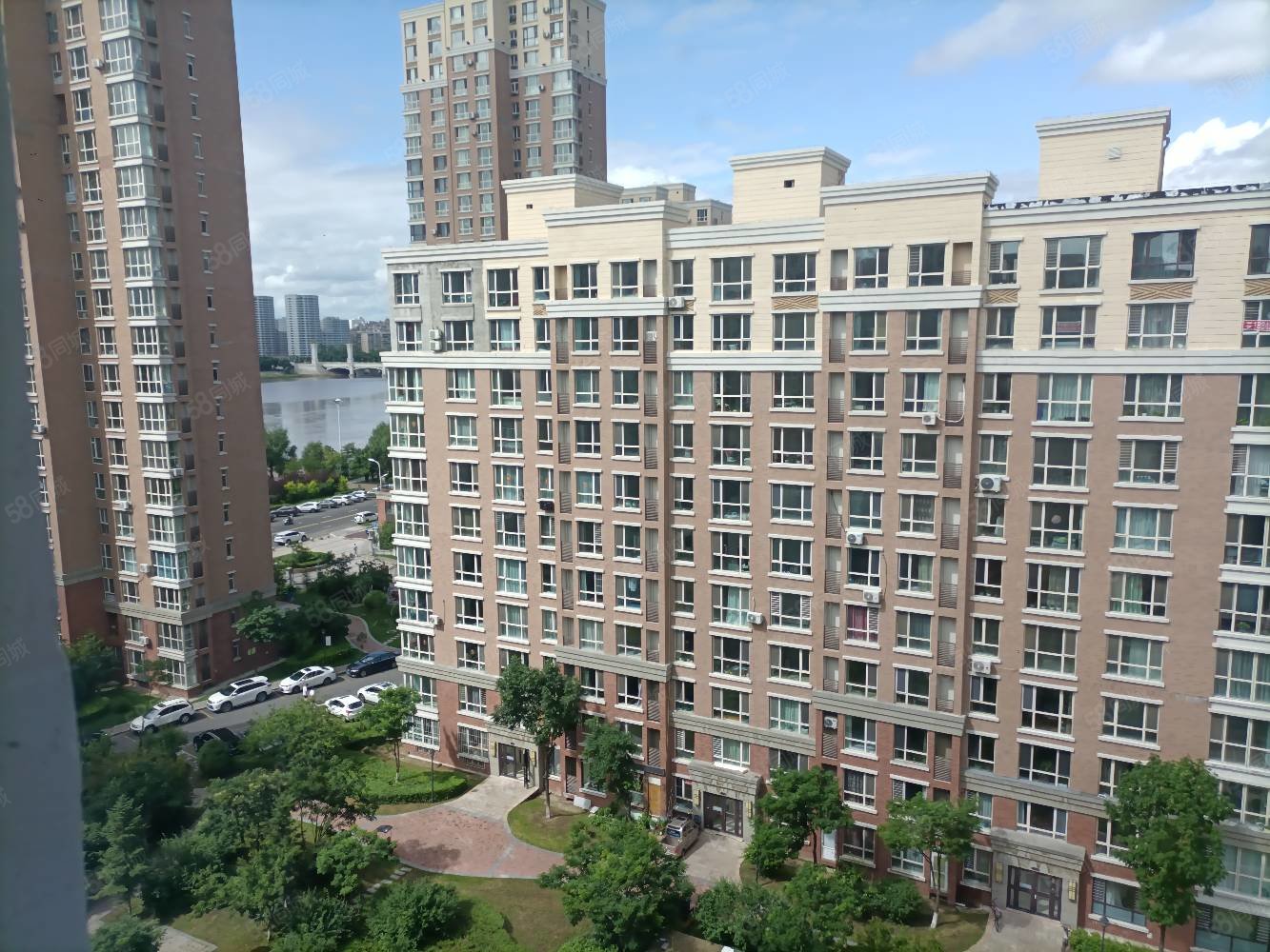 1平两室东明厅前后无遮挡小高层,塞纳丽舍-牡丹江58同城