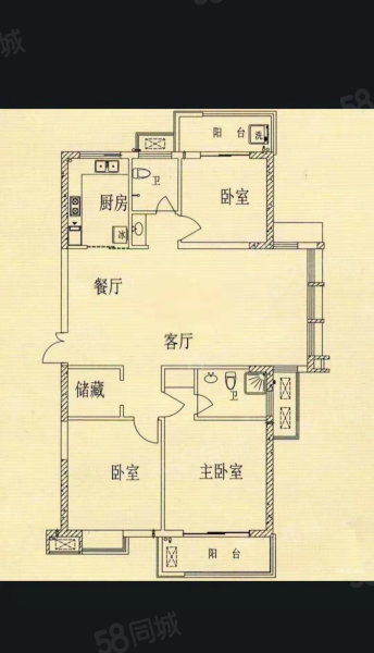 南塘住宅区五组团4室2厅2卫175㎡南北385万