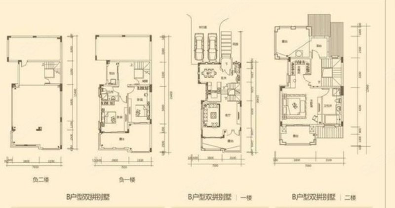 皇庭壹号公馆(别墅)5室2厅3卫189㎡南北370万