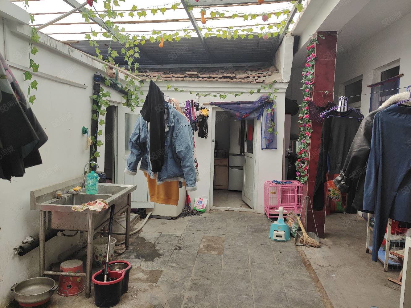 【10图】市中心平房,划片东昌,有证,带院50平,聊城市粮食局家属院