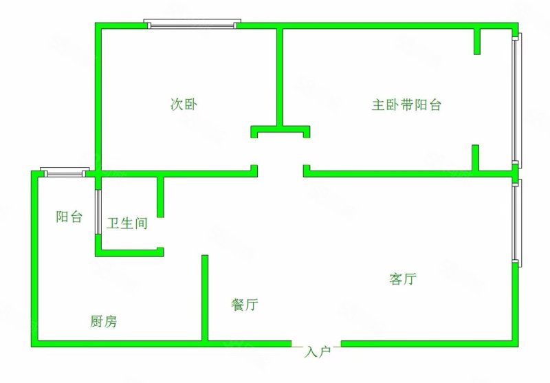 金泉阳光雅新苑2室2厅1卫76.42㎡南北78万