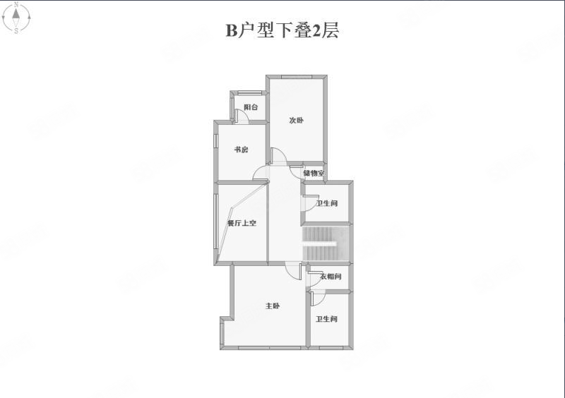 康城香草天空5室2厅3卫319㎡南北1400万