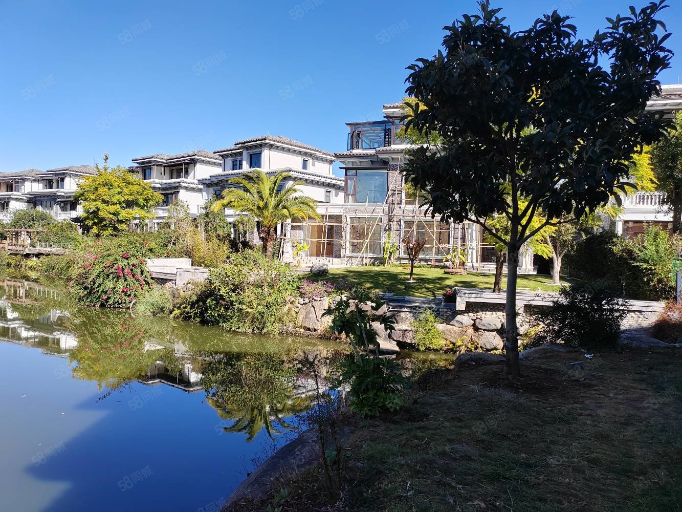 腾冲水墨中国精装独栋别墅超大花园方正采光采阳好