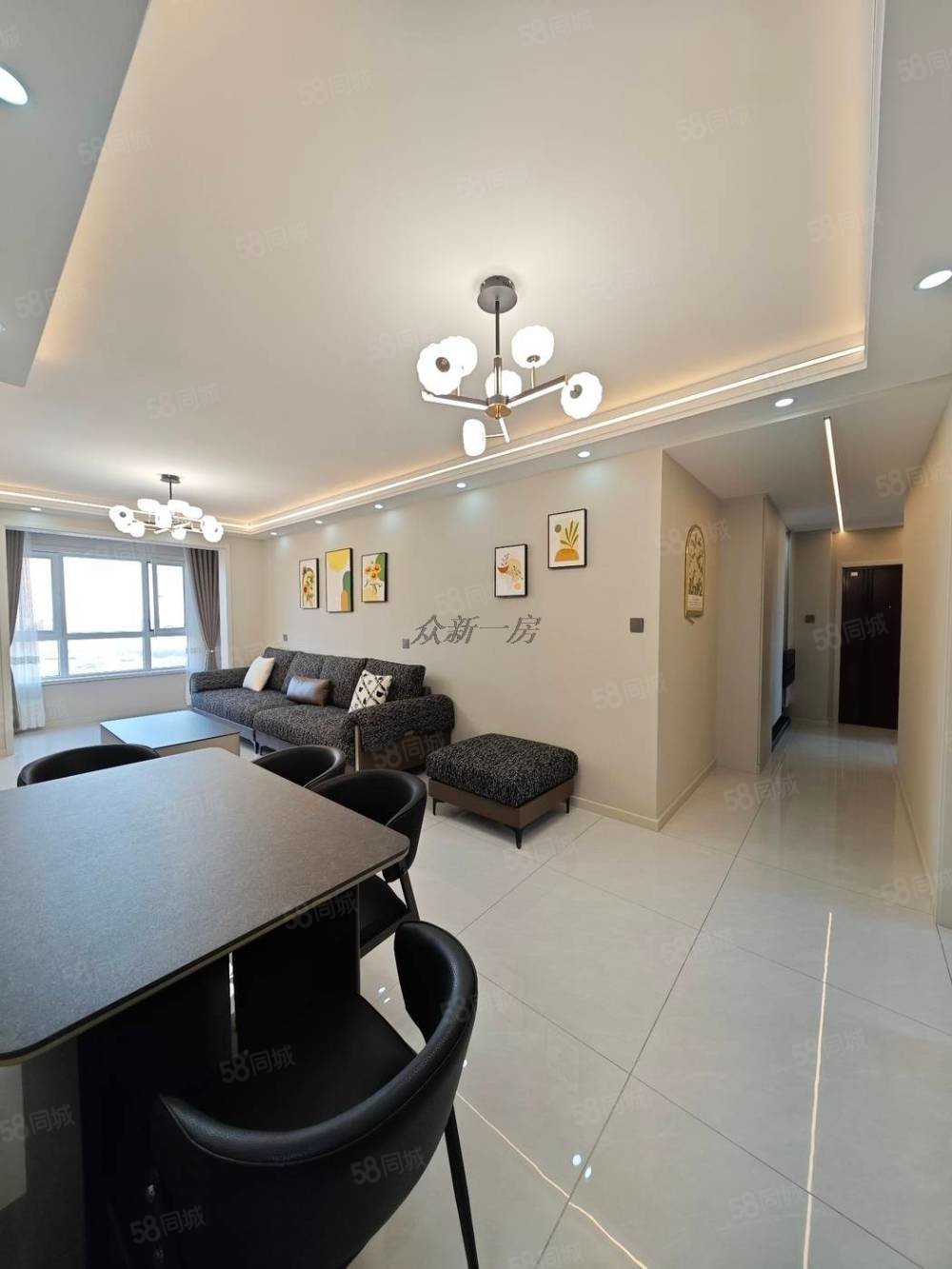 青湖铭城2室2厅1卫90.2㎡南北35万