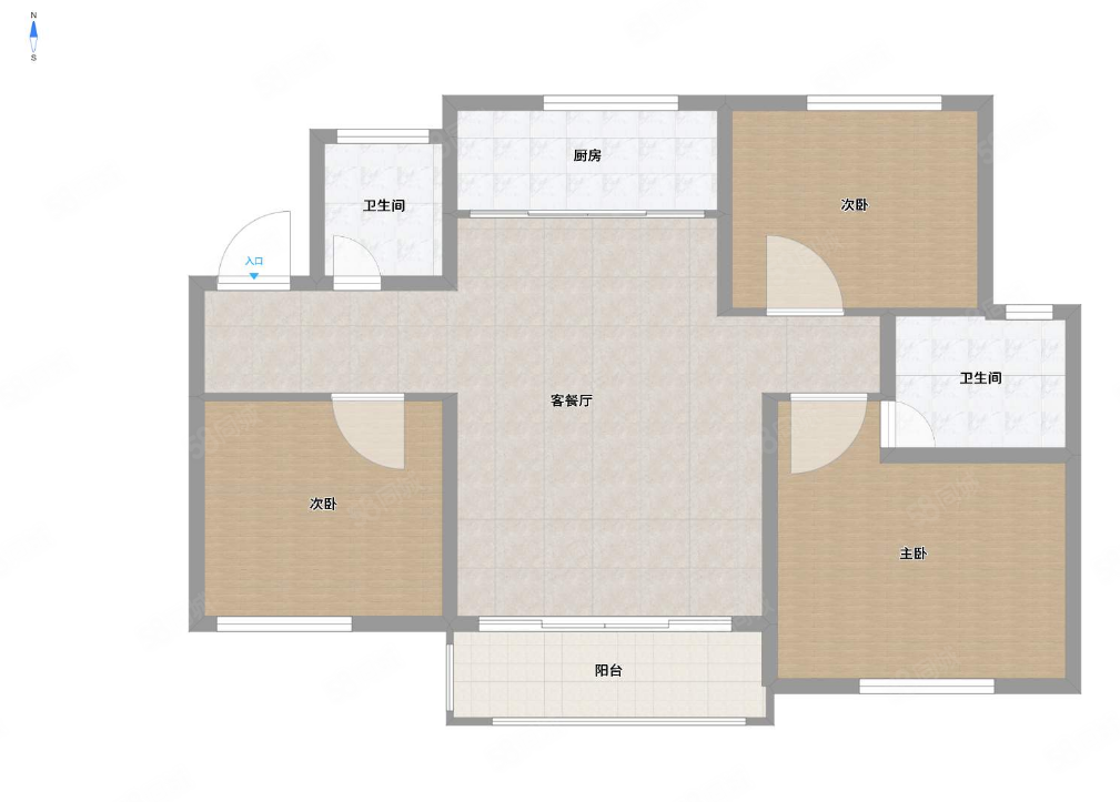 齐润花园143平仅售219万高层非顶有车储随时可看