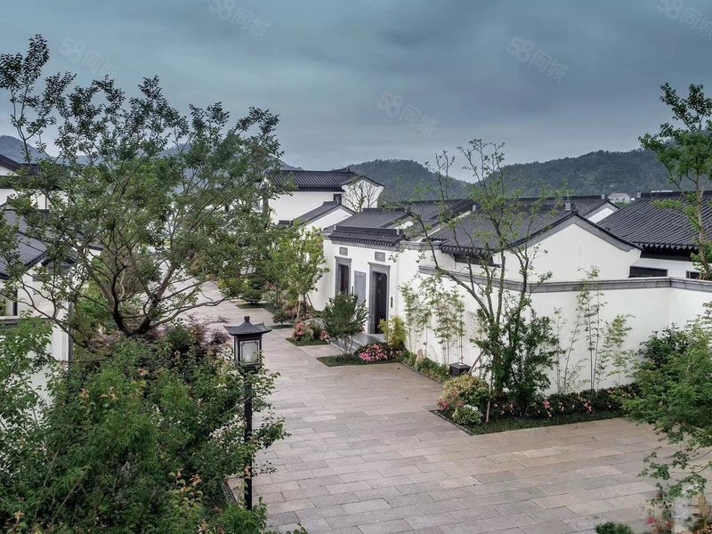 真实出售 安吉绿城桃花源 精装中式合院 花园200平 满二