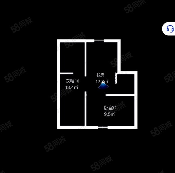 东港印象C区3室2厅1卫90.33㎡南北205万