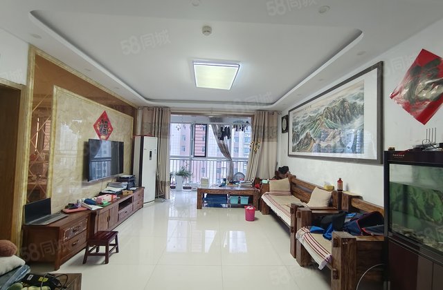 急售二中旁 三叶草 书香东郡三室 免大税 送储藏室 中间楼层