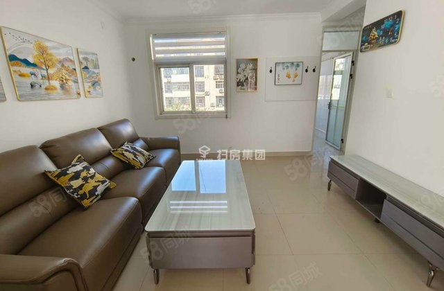 45万！二中旁！滨河花园 南北通透两室 精装修 免大税送车储