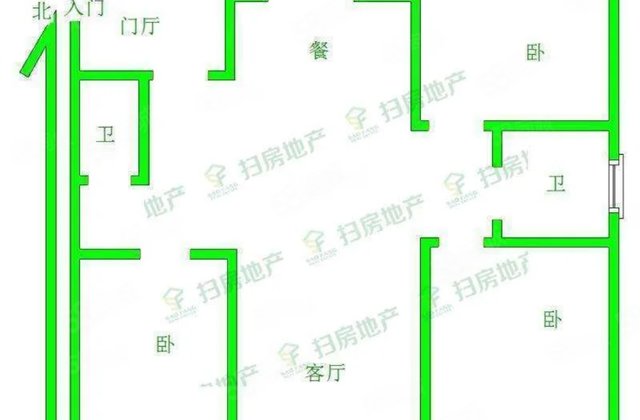 中通时代豪园三期(35-48号楼)3室2厅2卫