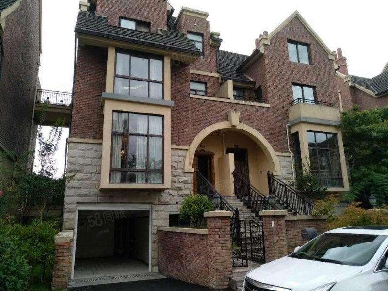 诸暨别墅,英式浪漫风,五泄江边,边套,共四层,花园百平