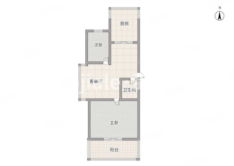 西凤新村1座-4座2室1厅1卫49.83㎡西南149万