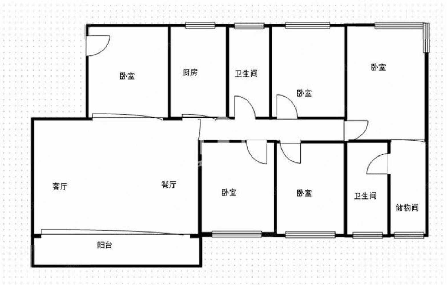 【10图】凤馨苑143平大四房,超开阔视野,业主亏本20w出售,北流碧桂园