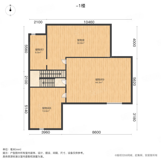 上山间5室3厅3卫388.2㎡南北359万