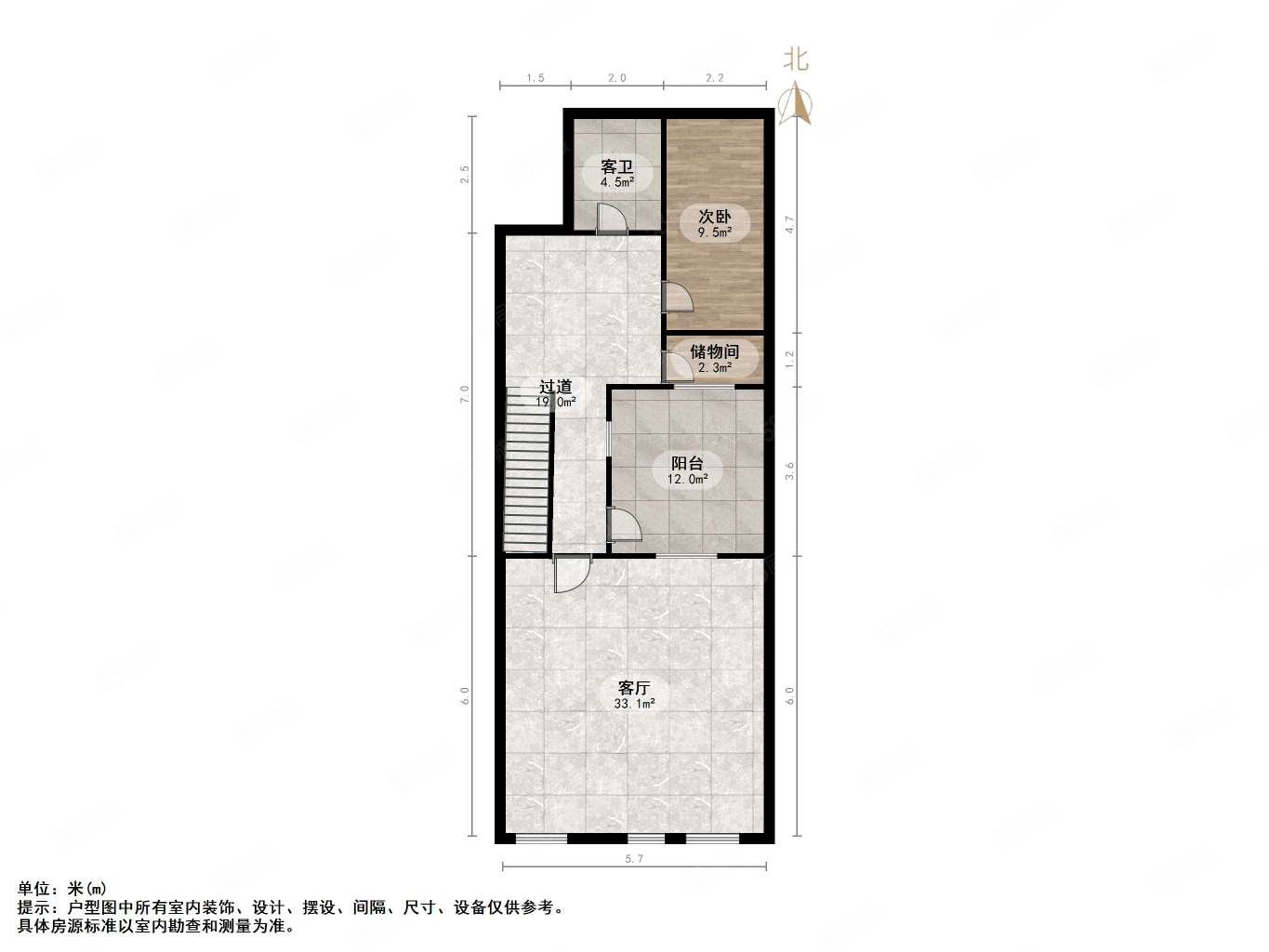 康桥圣菲5室3厅4卫340㎡南北290万