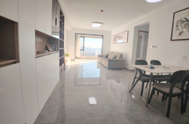 二中附近 金柱大学城新小区儒辰辰悦 精装三室双卫