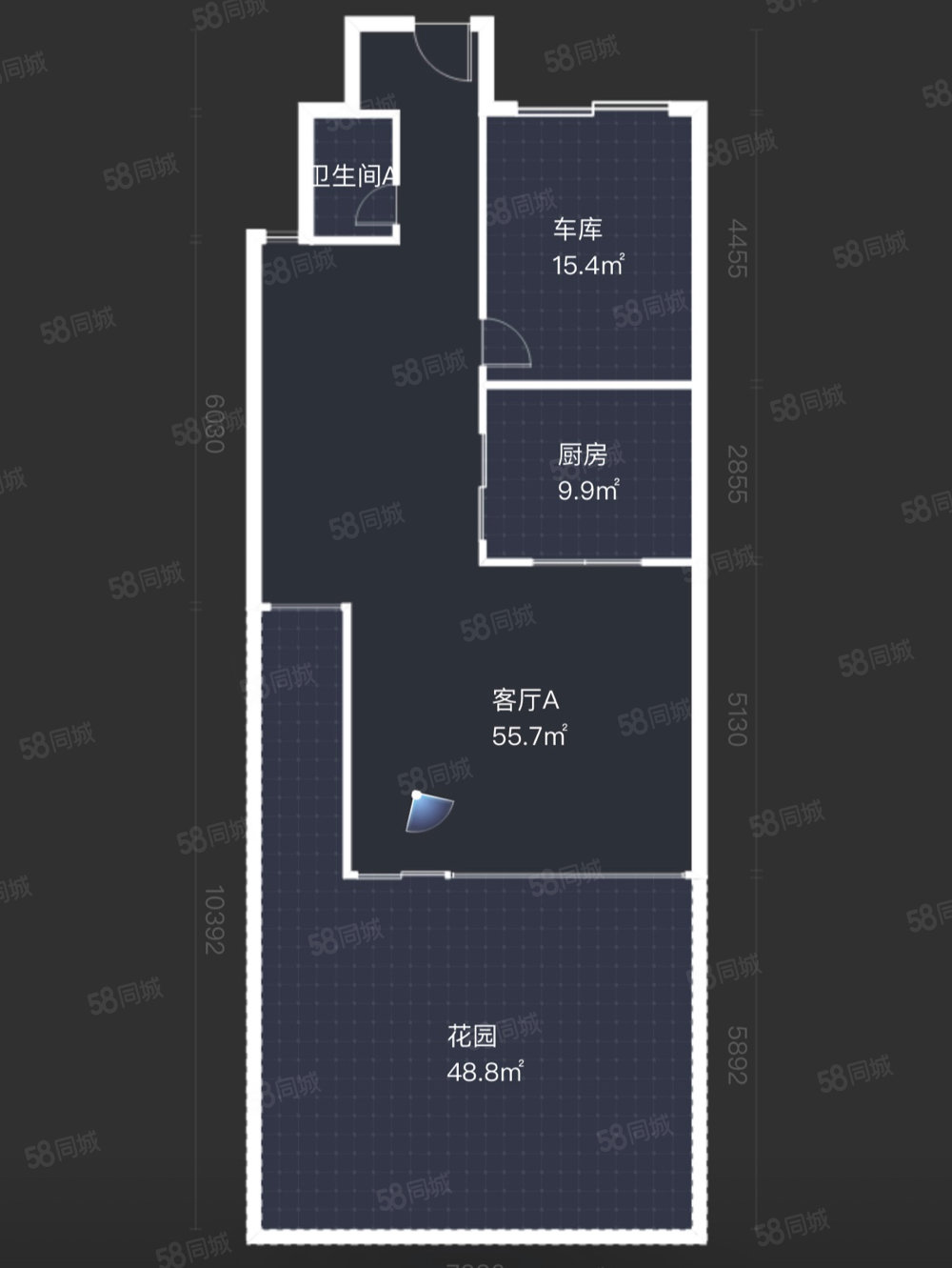 泉景花园4室3厅4卫242㎡南709万