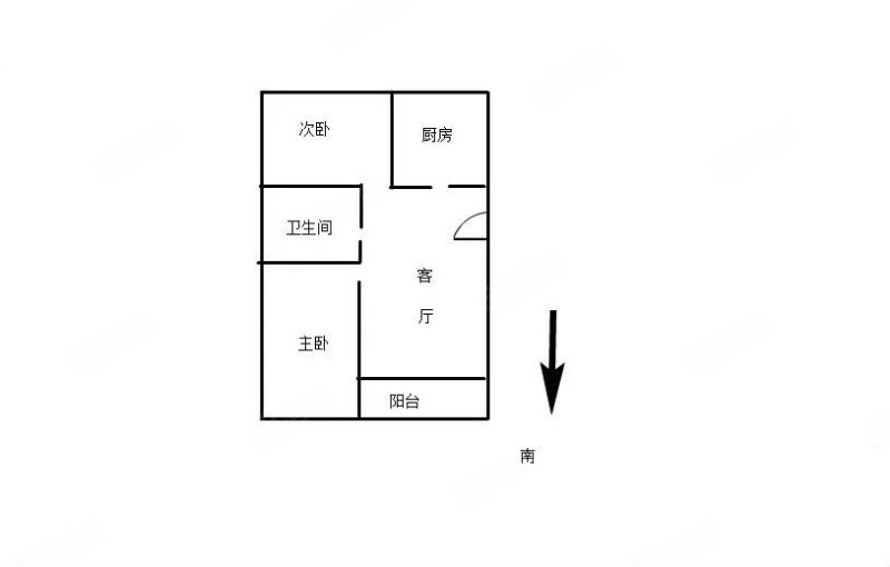 UNICITY万科天空之城(一期)2室2厅1卫86.86㎡南550万