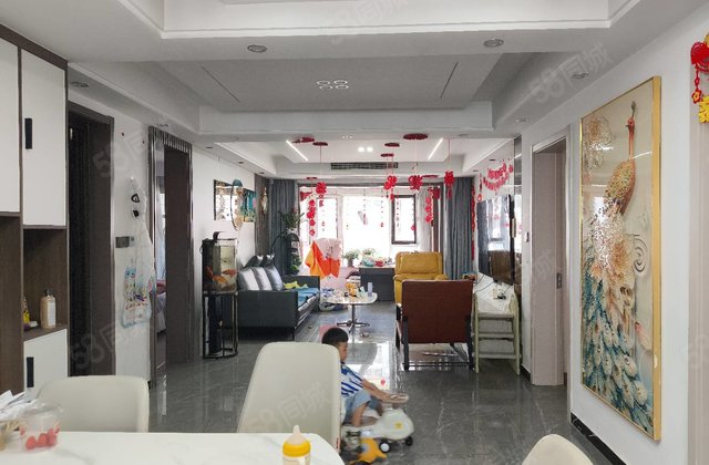 梁山龙城华府二期3室2厅137㎡120万二手房图片