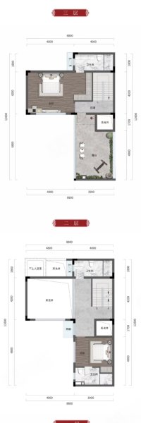 罗浮山十里方圆(别墅)4室2厅5卫248.6㎡南北296万