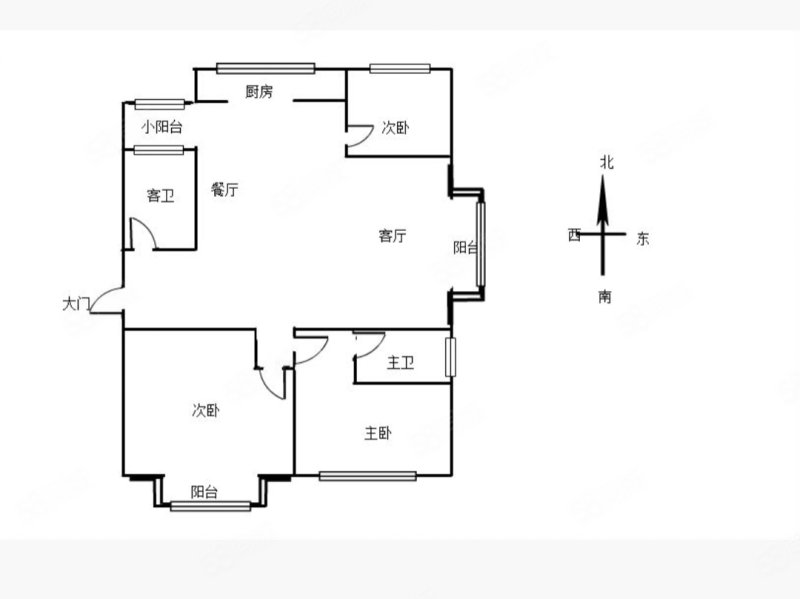 智慧城(武安)3室2厅2卫140㎡南北123万