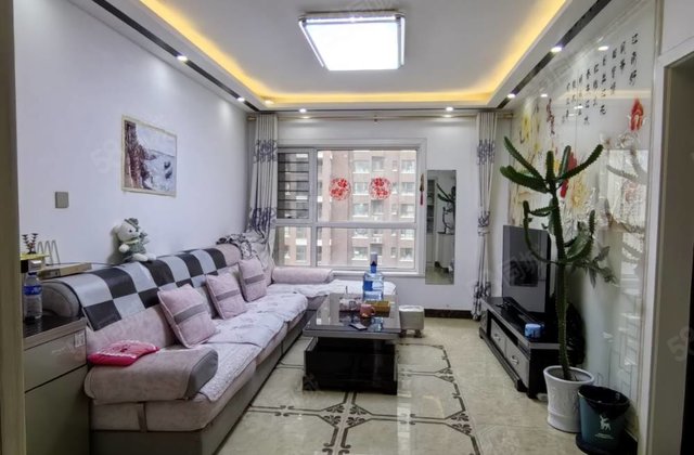 徒骇河边   莲湖新城  水岸花语  精装温馨两室