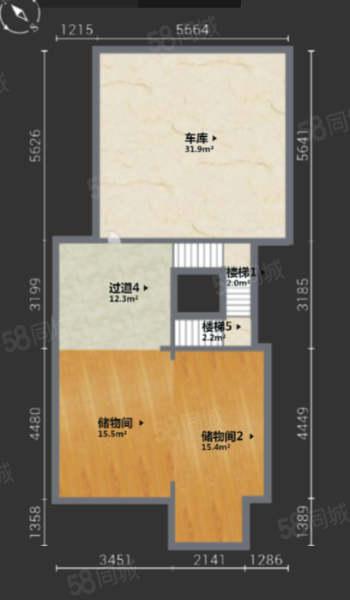 藏龙倚湖逸墅6室3厅4卫336.87㎡南北495万