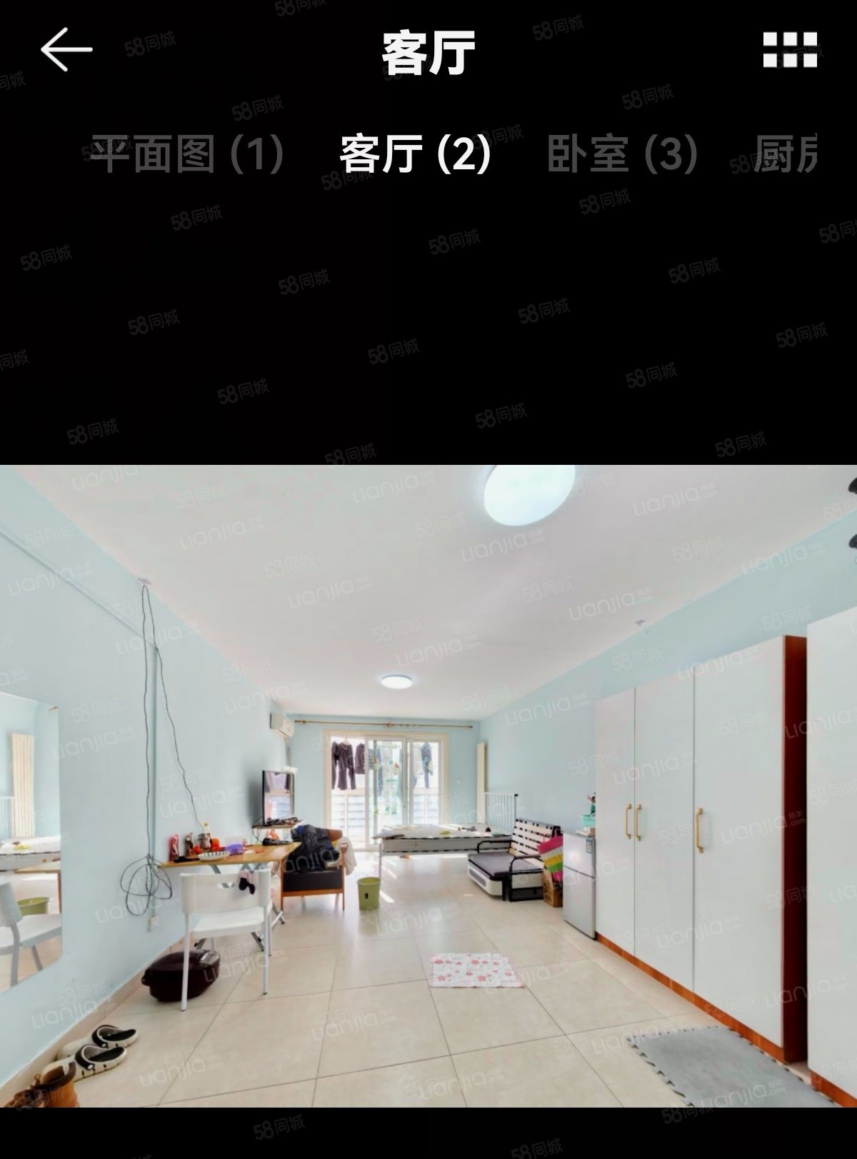 楓澤園2室1廳2衛(wèi)94.34㎡南北448萬