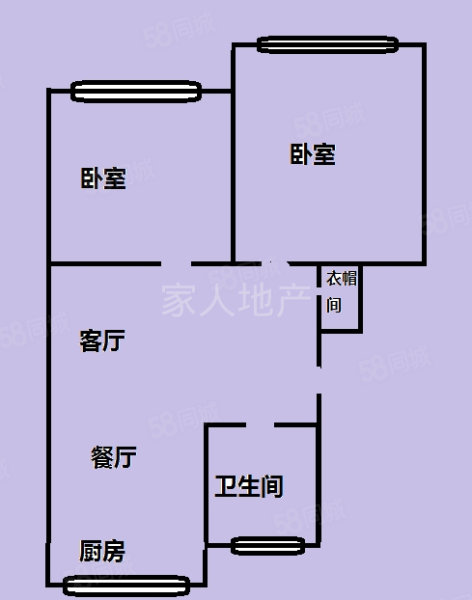 盛世新城(凌河)2室2厅1卫76.45㎡南北39.5万