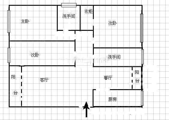 江天一色(南区)3室2厅2卫136.55㎡南北118万