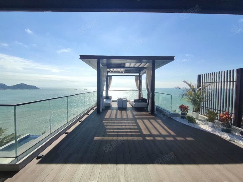 三亚陵水!山屿海!一线海景!独栋别墅!海景泳池!