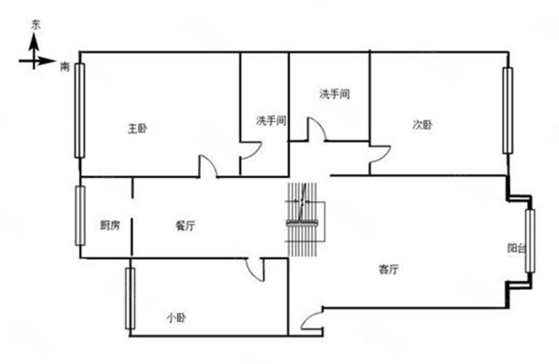 红十月花园(西二区)3室2厅2卫131.55㎡南北106万