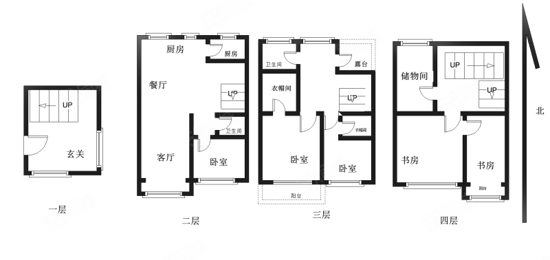 龙湖悠山郡5室2厅4卫142㎡南385万