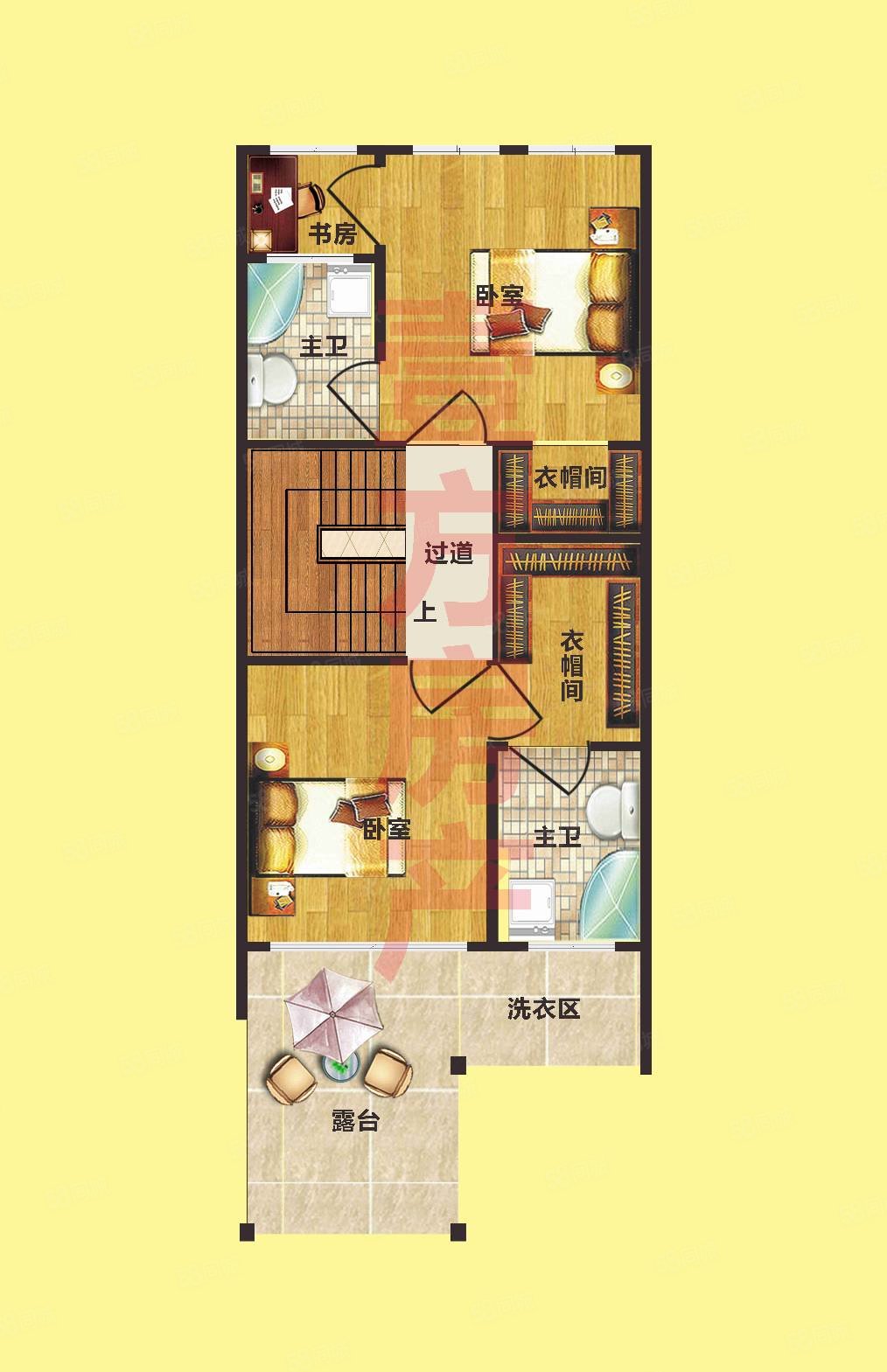 东海定南山5室3厅4卫147㎡东西350万