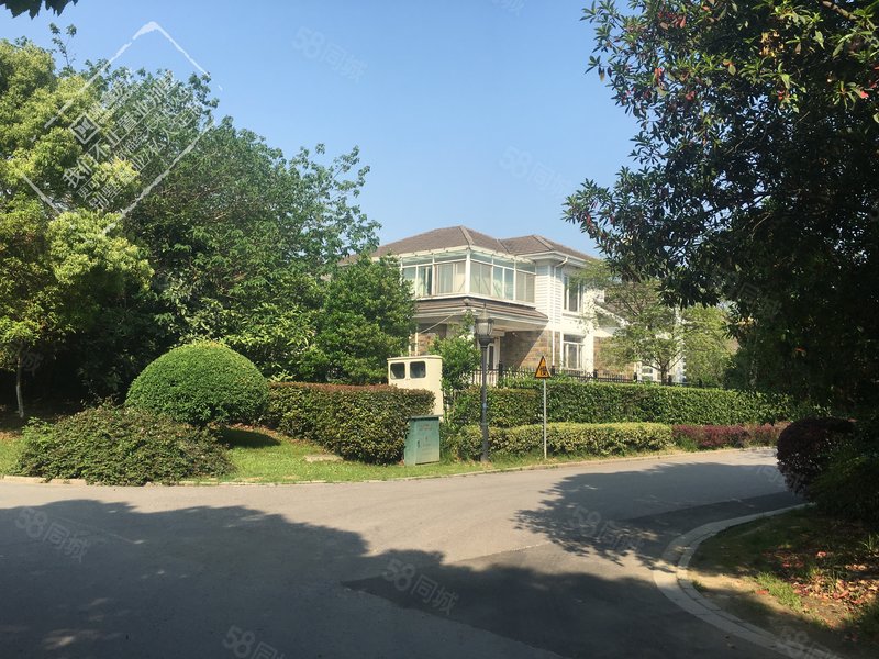 长广溪威尼斯花园, 美式庄园纯独栋 ,占地一亩多,湖景别墅