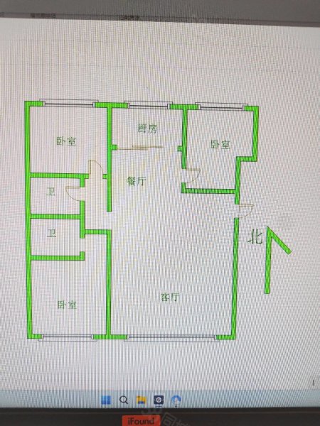 奥林国际(四区)3室2厅2卫131㎡南北98万